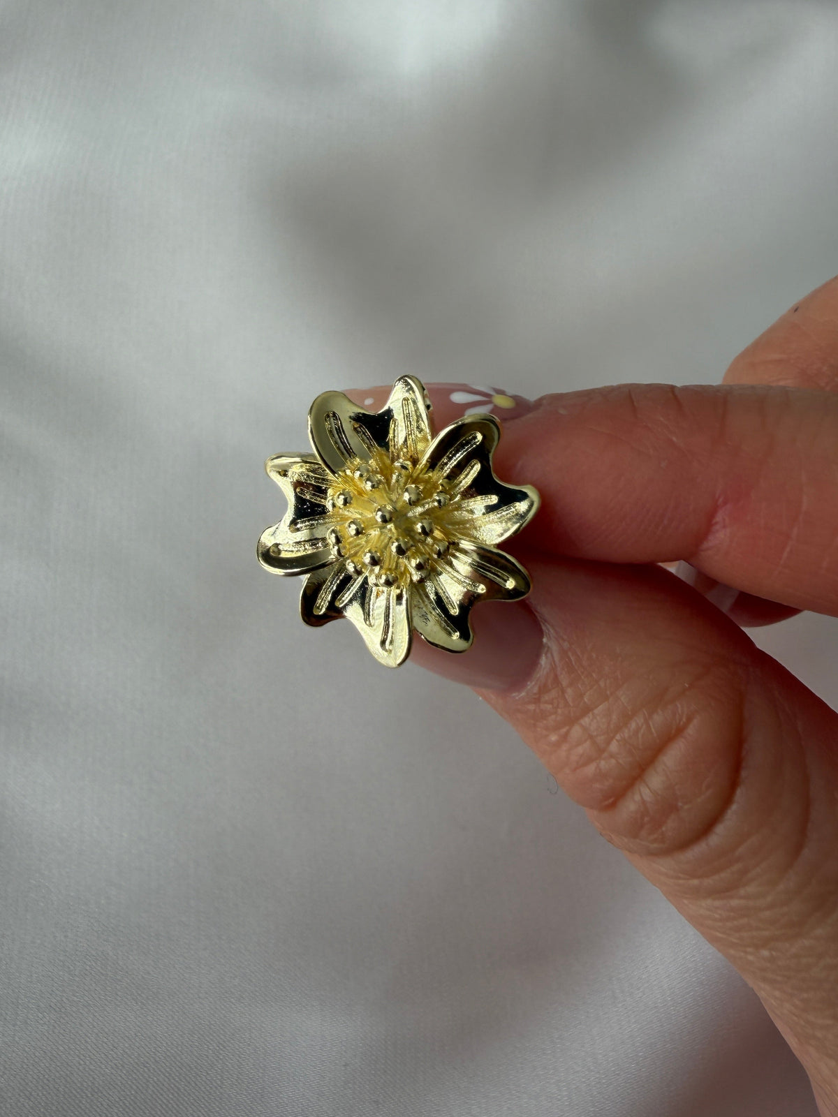 Aros Fiore | Enchape en Oro 18k