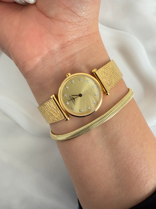 Pulsera Serpiente | Enchape en Oro 18K
