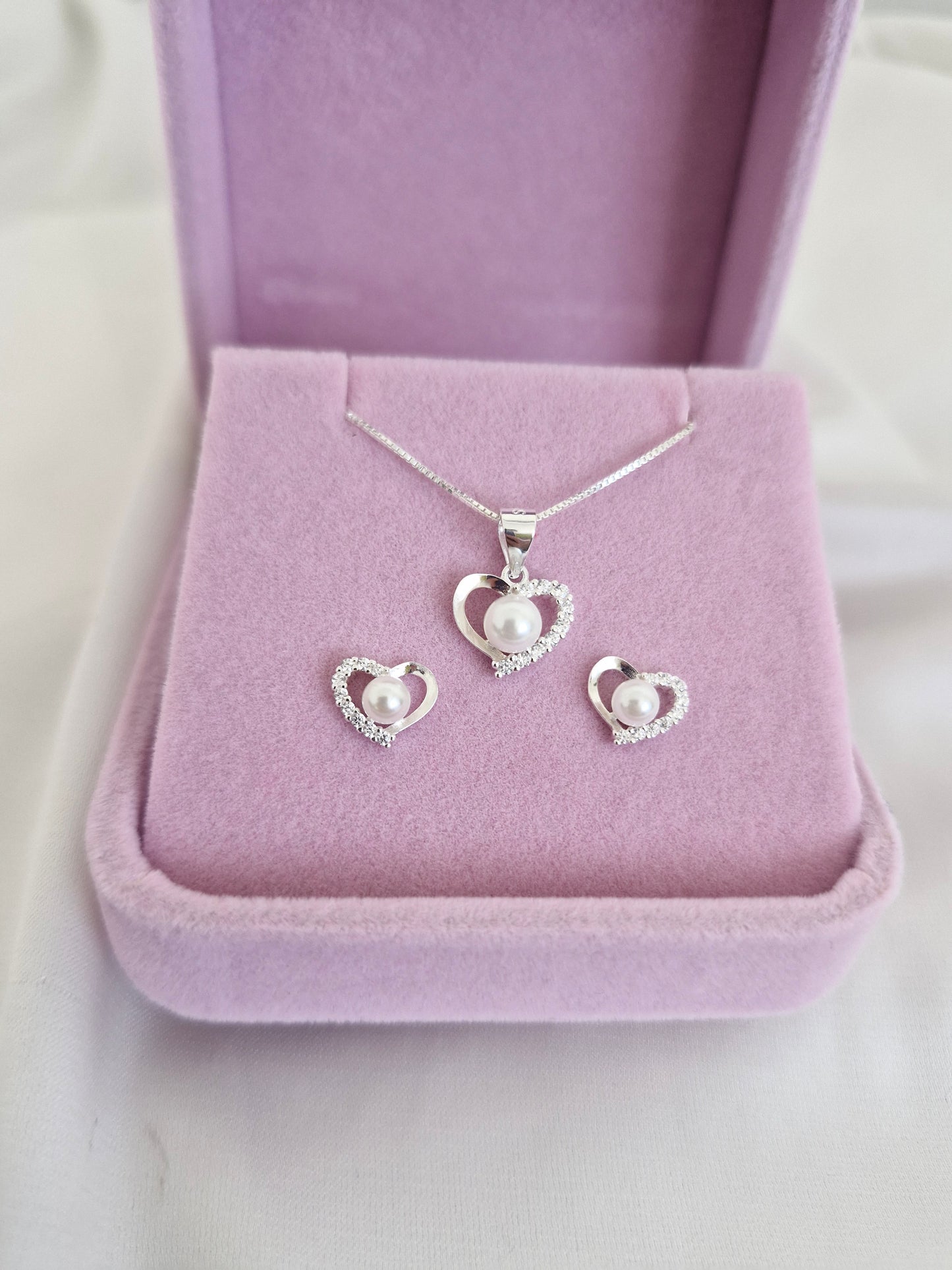 Cajita rosa para conjunto