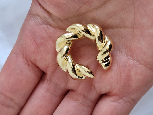 Maxi ear cuff anudado