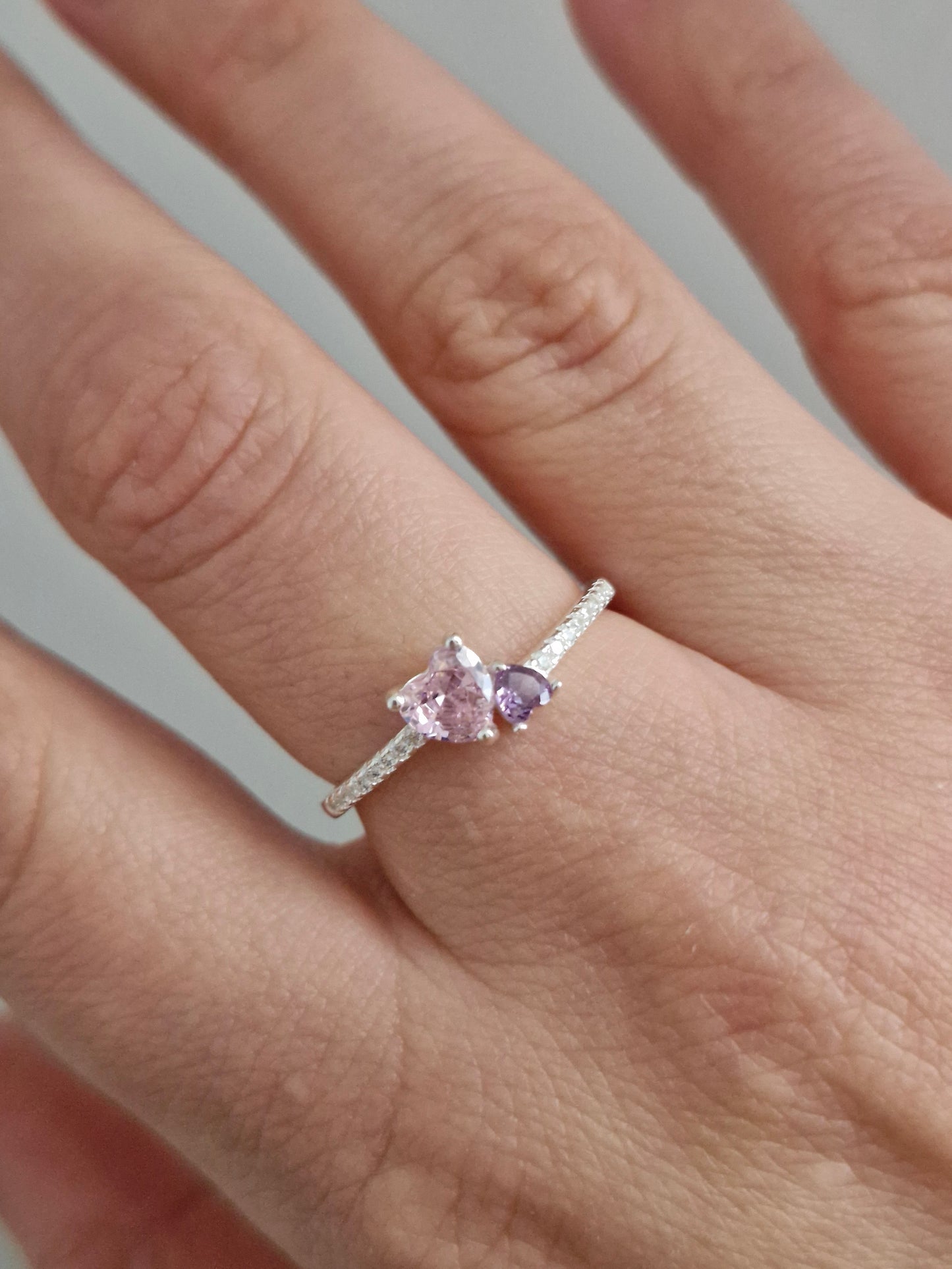 Anillo Dos Corazones