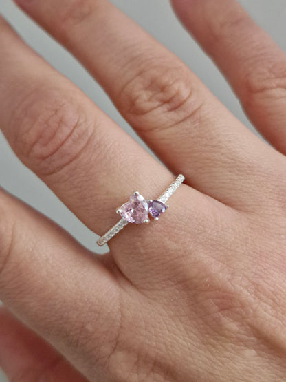 Anillo Dos Corazones