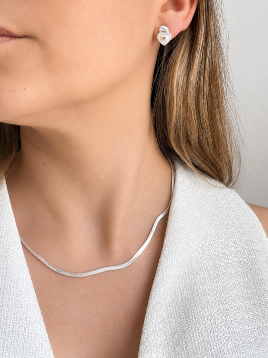 Collar Cinta | Enchape en Plata 925