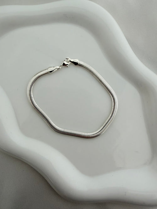 Pulsera Serpiente | Enchape en Plata 925