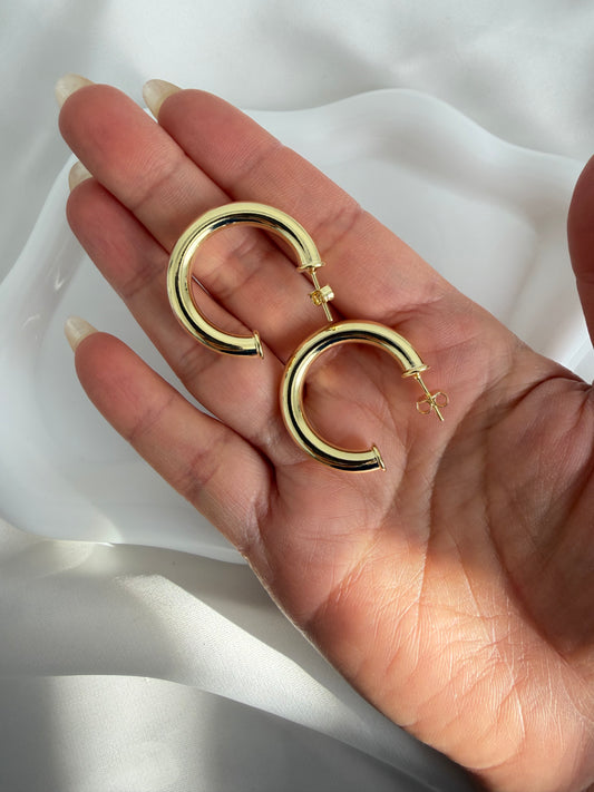 Maxi Argolla | Enchape en Oro 18K