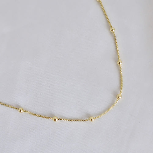 Collar veneciano bolitas