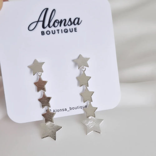 Aros cascada estrellas