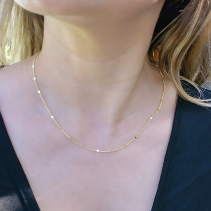 Collar mini estrellas