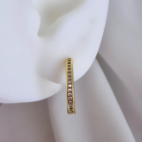 Aros argolla con microcircones