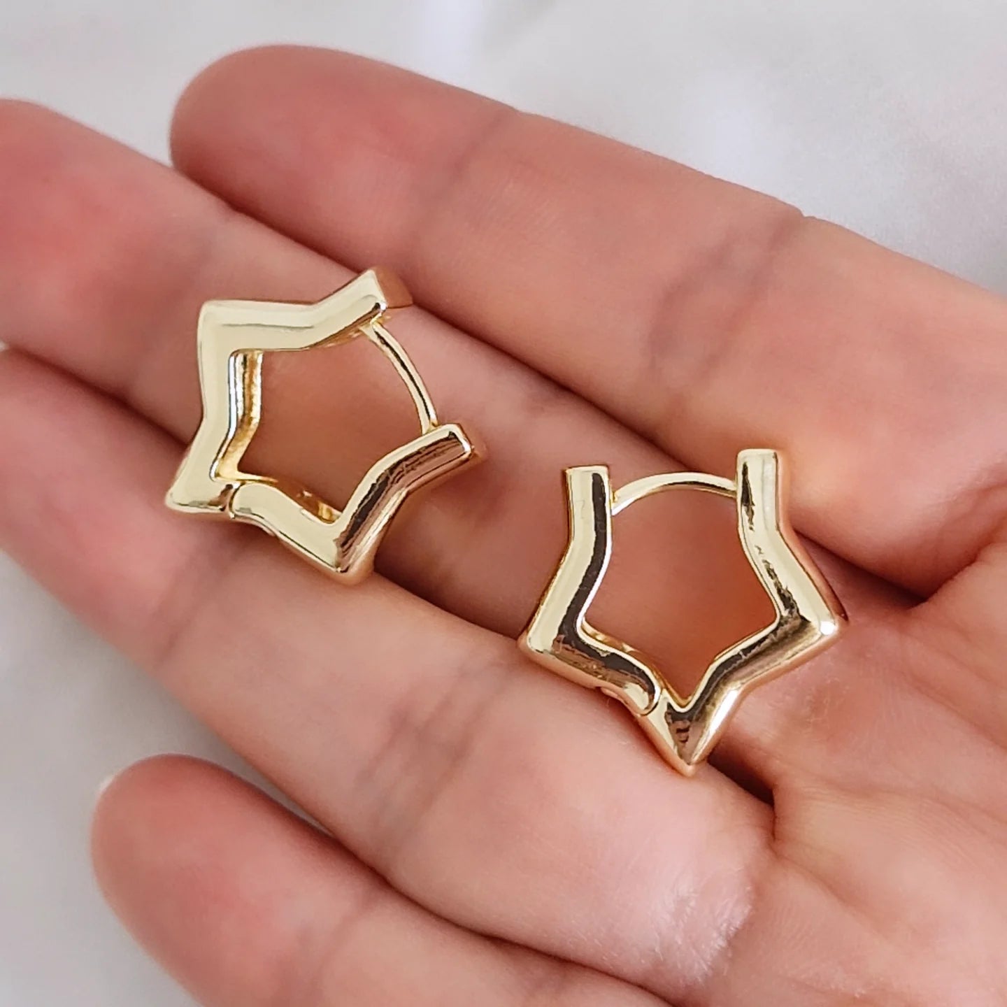 Aros argolla estrella