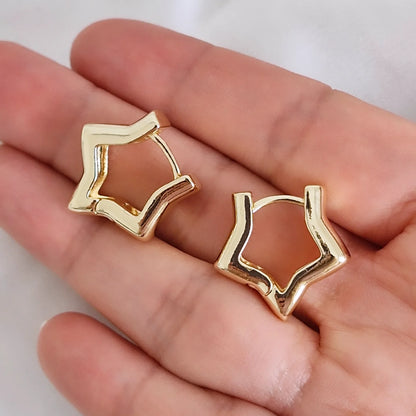 Aros argolla estrella