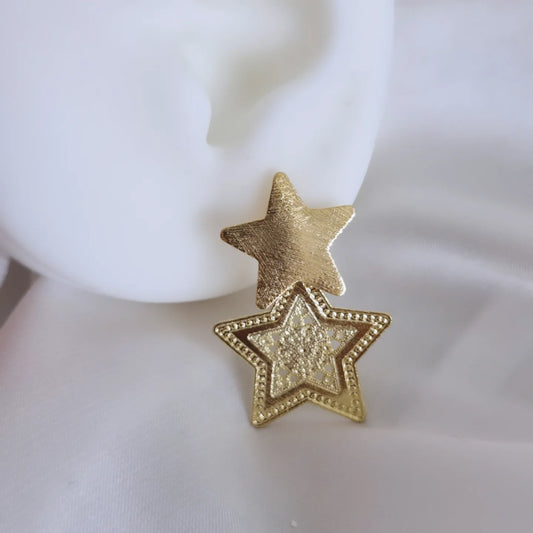 Maxi aros doble estrella con mandala