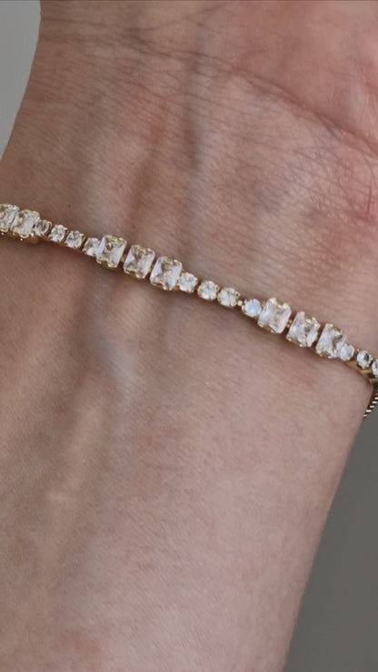 Pulsera circones cuadrados